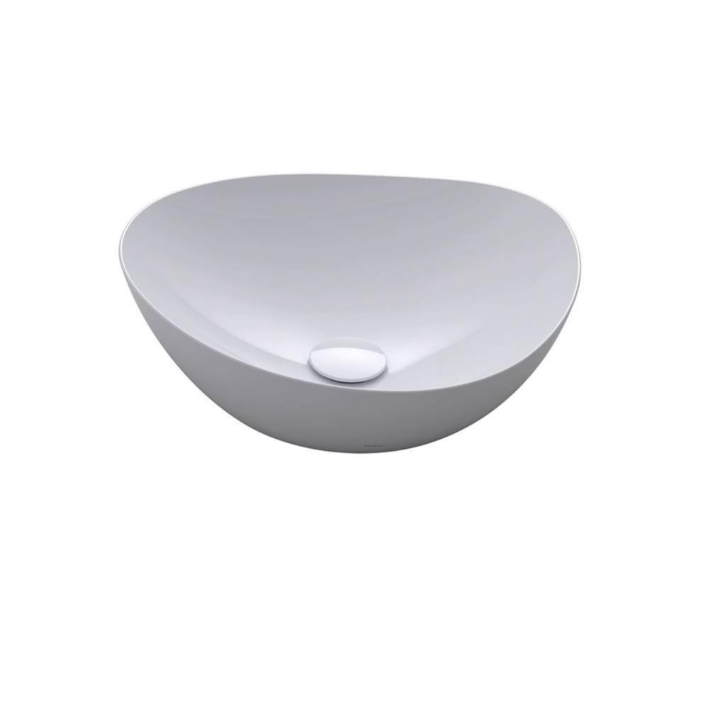 Toto® Kiwami® Asymmetrical Vessel Bathroom Sink With Cefitontect®, Clean Matte