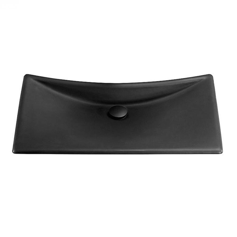 Waza Noir Cast Iron Lavatory Matte Black