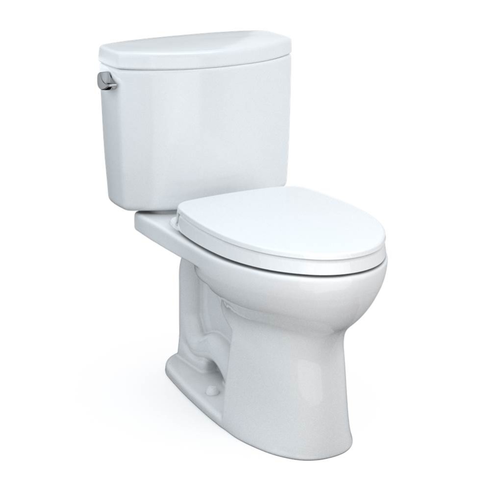 Drake® II Two-Piece Elongated 1.28 GPF Universal Height Toilet with CEFIONTECT and SS124 Soft