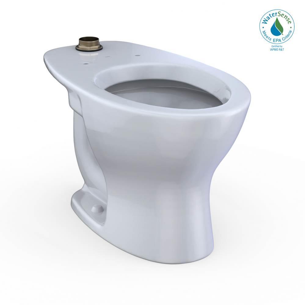 TORNADO FLUSH® Commercial Flushometer Floor-Mounted Universal Height Toilet, Elongated,  Cott