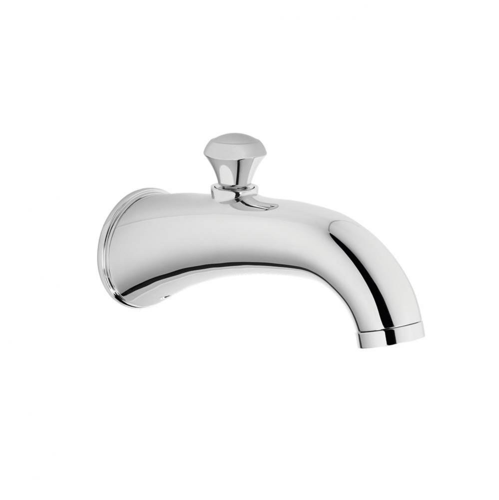 Toto® Silas™ Wall Tub Spout With Diverter, Polished Chrome