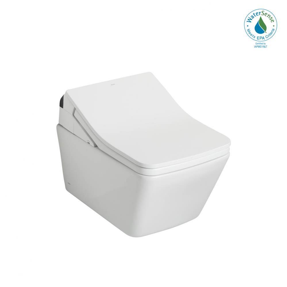 Toto® Washlet®+ Sp Wall-Hung Square-Shape Toilet With Sx Bidet Seat And Duofit® In-