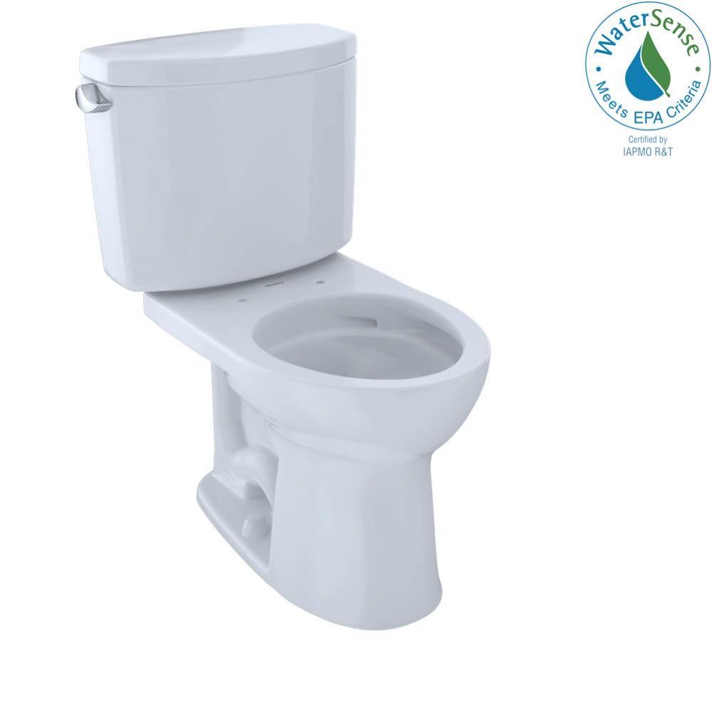 Toto® Drake® II Two-Piece Round 1.28 Gpf Universal Height Toilet With Cefiontect, Cotton