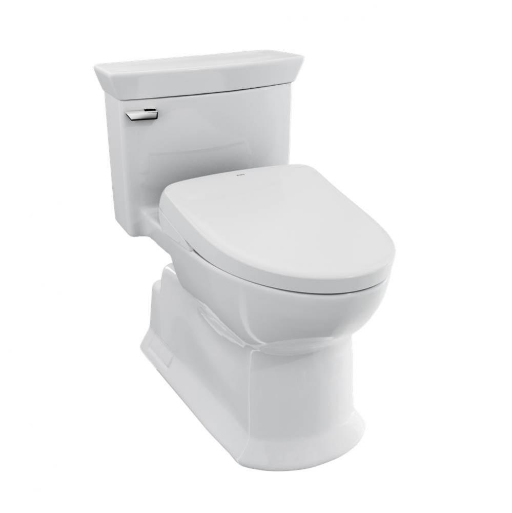 TOTO® WASHLET®+ Soiree® Elongated 1.28 GPF Universal Height Toilet with Auto Flush