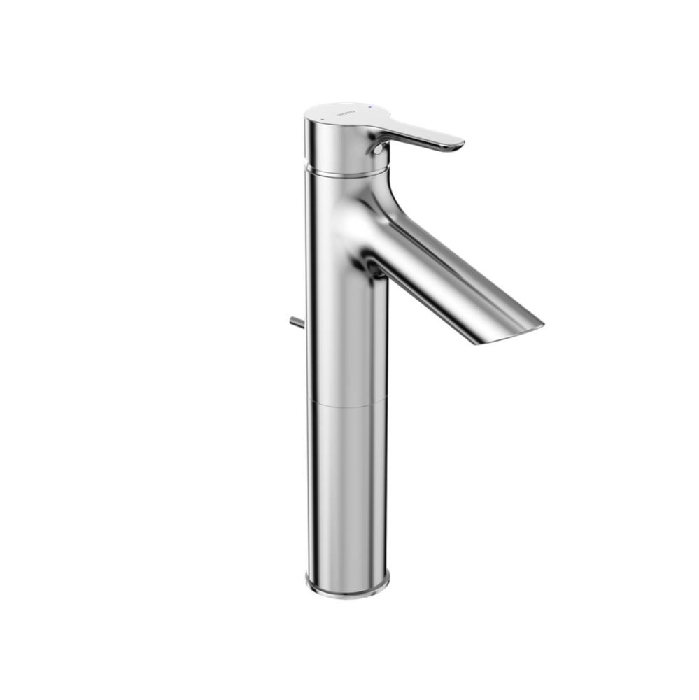 LB Series 1.2 GPM Single Handle Bathroom Faucet for Semi-Vessel Sink with Drain Assembly, Polished