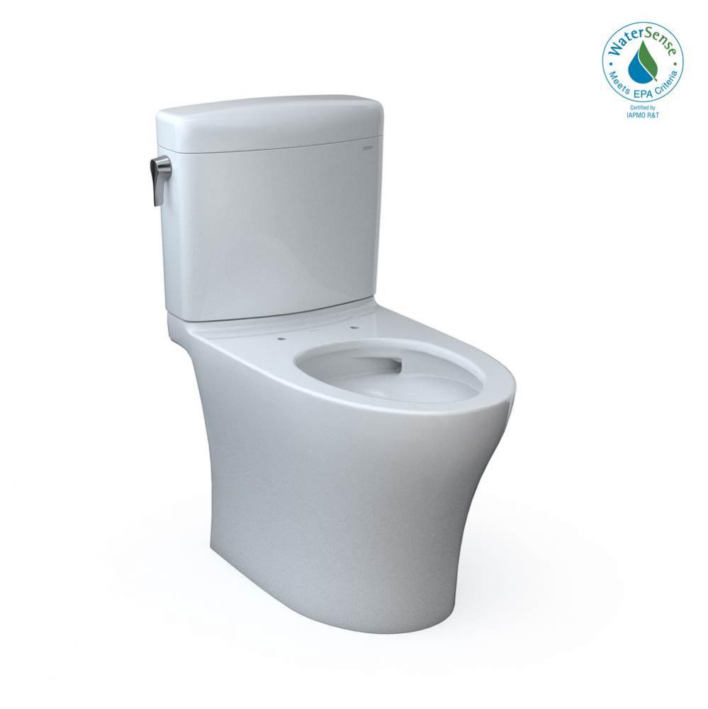 Aquia® IV Cube Two-Piece Elongated Dual Flush 1.28 and 0.8 GPF Universal Height Toilet with C