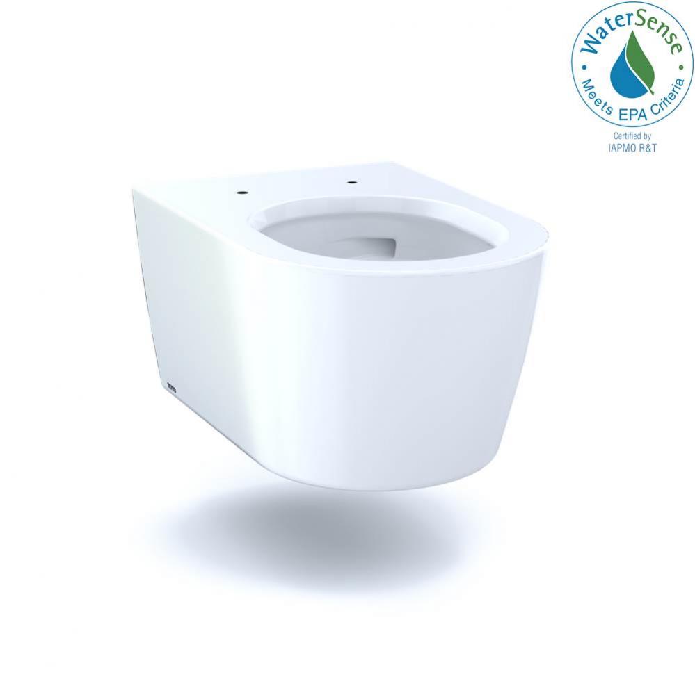 Toto® Rp Wall-Hung Contemporary D-Shape Dual Flush 1.28 And 0.9 Gpf Toilet With Cefiontect&#x