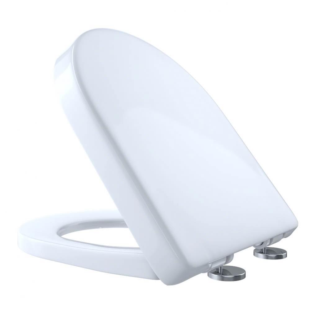 SoftClose® D-shape Front Toilet Seat, Cotton White