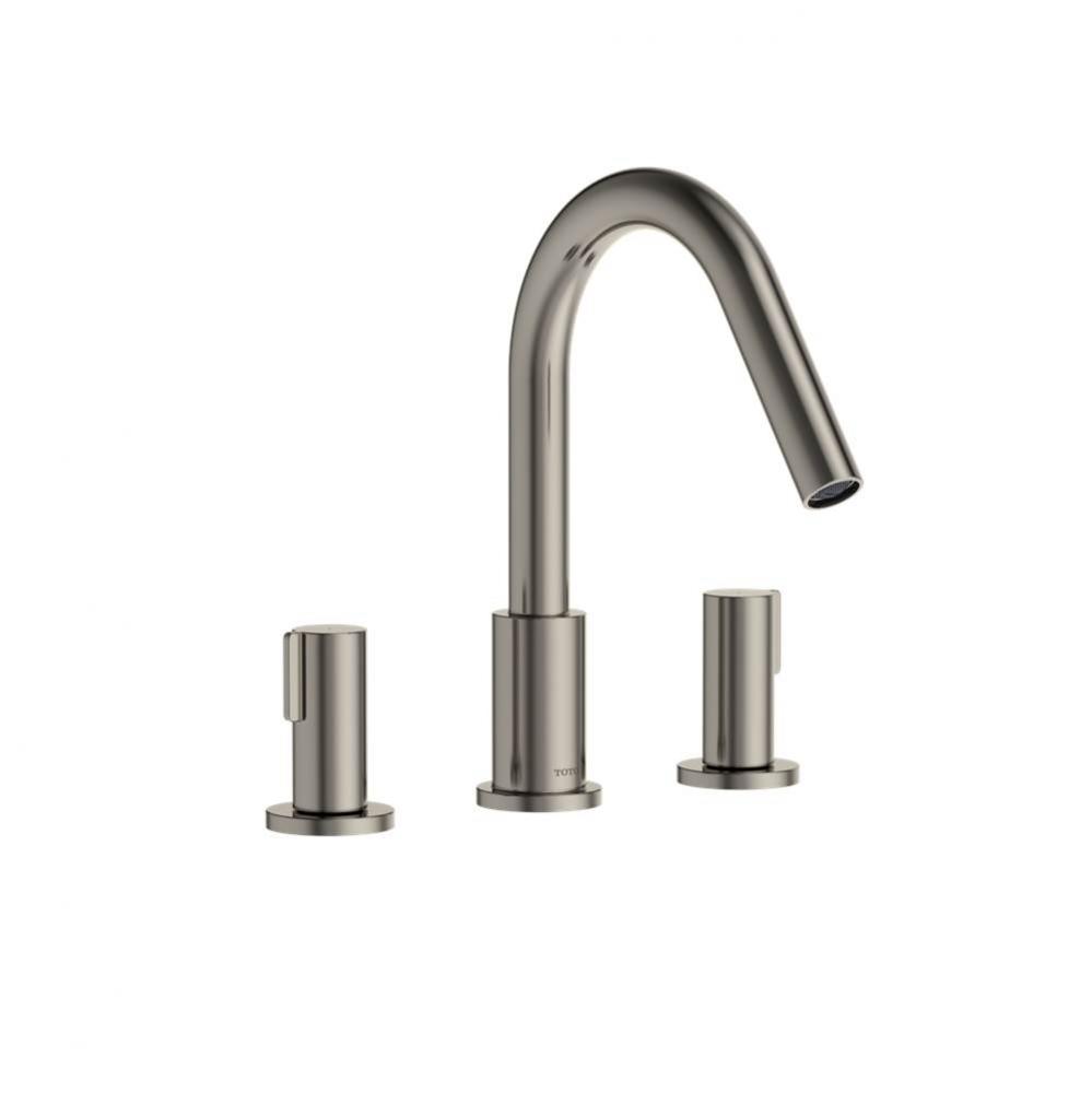 GF Two-Handle Deck-Mount Roman Tub Filler Trim, Polished Nickel