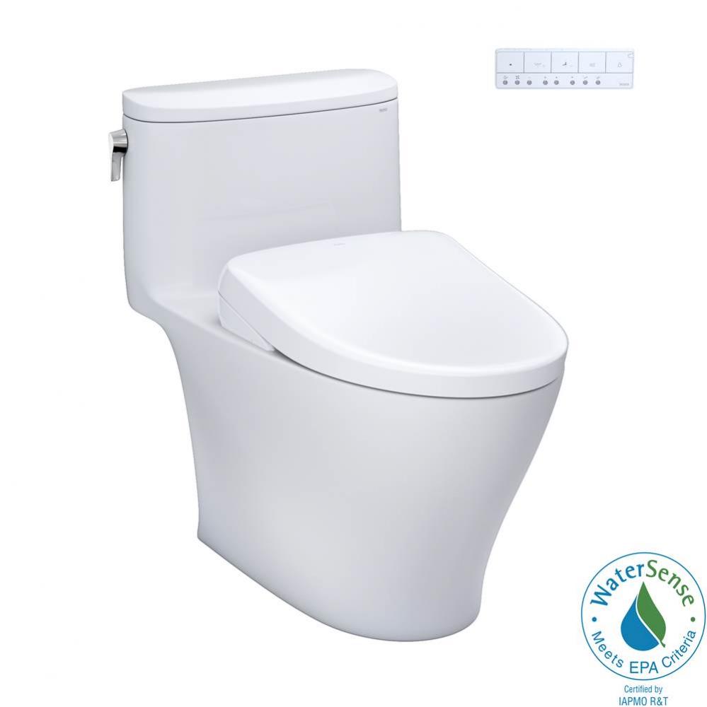 TOTO WASHLET plus Nexus 1G One-Piece Elongated 1.0 GPF Toilet with S7A Contemporary Bidet Seat, Co