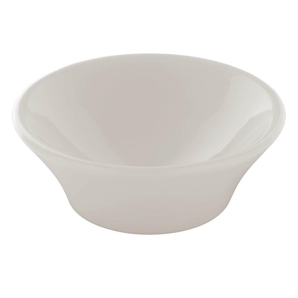 Alexis® Round Vessel Bathrooom Sink with CeFiONtect™, Colonial White