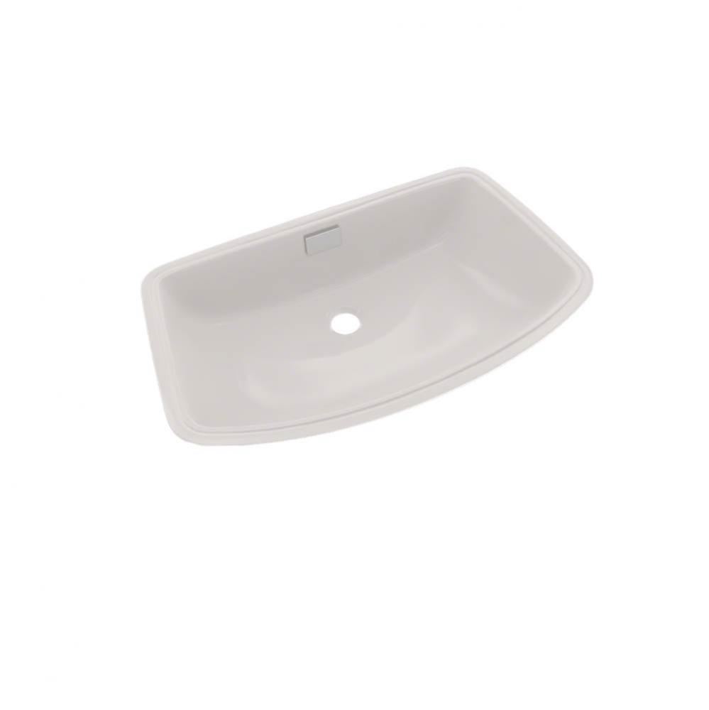 Soiree® Arched Front Rectangular Undermount Bathroom Sink, Colonial White