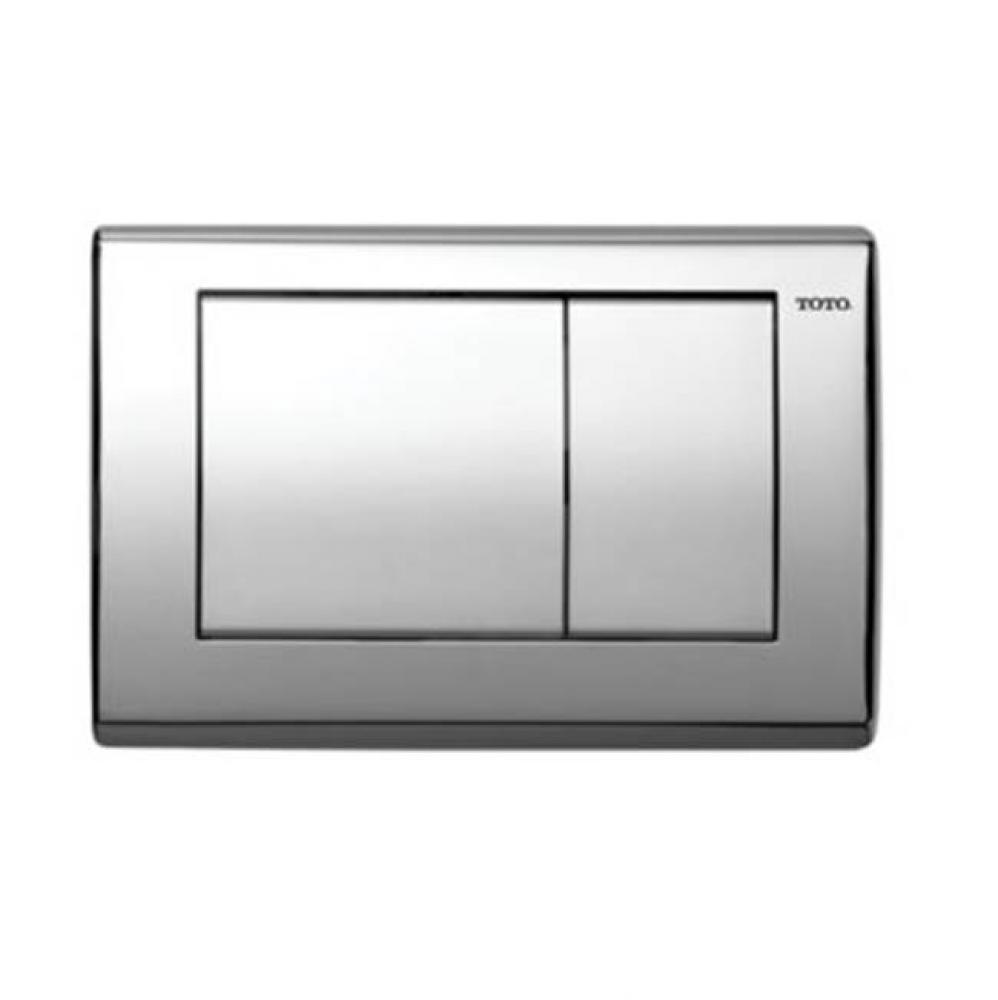 Toto® Rectangular Convex Push Plate For Select Duofit In-Wall Tank System, Stainless Steel