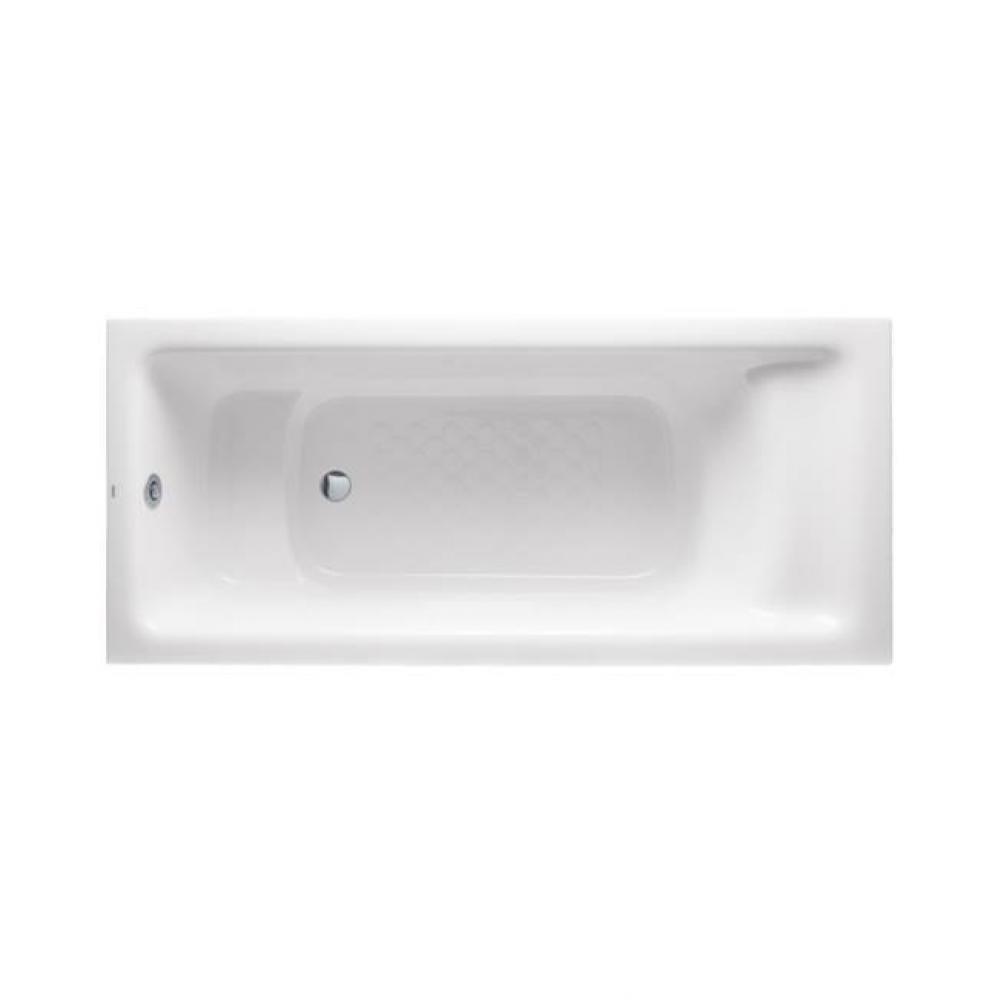 Toto® Flotation Drop-In 1700 Soaker Tub With Recline Comfort™, Pearl White
