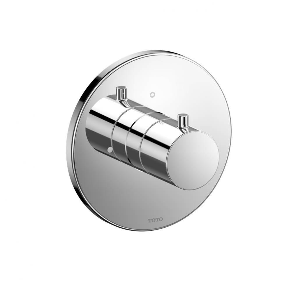 Toto® Round Volume Control Valve Shower Trim, Polished Chrome