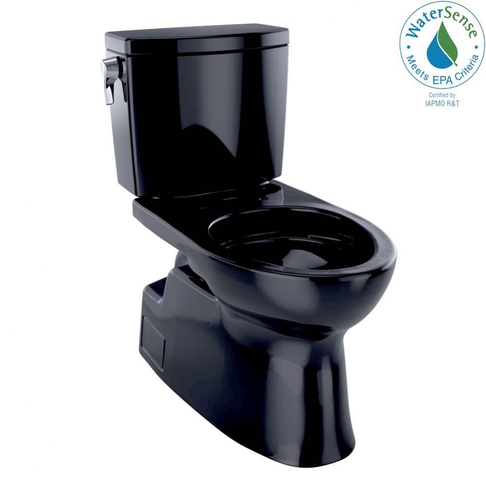 Vespin® II 1G® Two-Piece Elongated 1.0 GPF Universal Height Skirted Design Toilet, Ebony