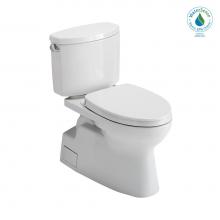 Toto MS474124CEFG#01 - Toto® Vespin® II Two-Piece Elongated 1.28 Gpf Universal Height Toilet With Cefiontect An