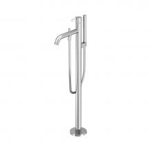 Toto TBG11306U#CP - TOTO® GB Freestanding Bathroom Tub Filler with COMFORT GLIDE™ and COMFORT WAVE™, Polished