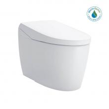 Toto MS8551CUMFG#01 - NEOREST AS Dual Flush 1.0 or 0.8 GPF Toilet with Intergeated Bidet Seat and EWATER plus , Cotton W