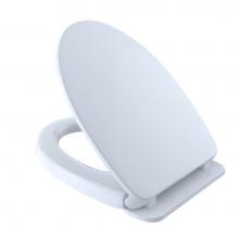 Toto SS124#01 - Toto Softclose Non Slamming, Slow Close Elongated Toilet Seat And Lid, Cotton White