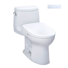 Toto MW6044736CEFGA#01 - WASHLET®+ UltraMax® II One-Piece Elongated 1.28 GPF Toilet with Auto Flush WASHLET®