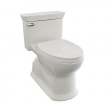 Toto MS964124CEFG#11 - TOTO® Soirée® One Piece Elongated 1.28 GPF Universal Height Skirted Toilet with CeF