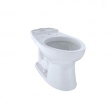 Toto C744EL#01 - Eco Drake® and Drake® ADA Height Elongated Toilet Bowl, Cotton White
