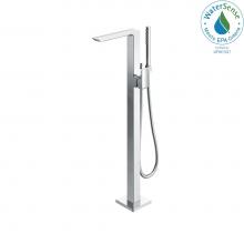 Toto TBG02306U#CP - Toto® Gr Single-Handle Freestanding Tub Filler Faucet With Handshower, Polished Chrome