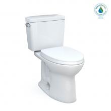 Toto MS776124CEG#01 - Toto® Drake® Two-Piece Elongated 1.28 Gpf Tornado Flush® Toilet With Cefiontect
