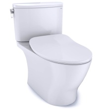 Toto MS442234CEFG#01 - Nexus® Two-Piece Elongated 1.28 GPF Universal Height Toilet with CEFIONTECT and SS234 SoftClo