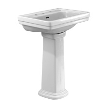 Toto LPT532.8N#01 - Promenade® 24'' x 19-1/4'' Rectangular Pedestal Bathroom Sink for 8 inch