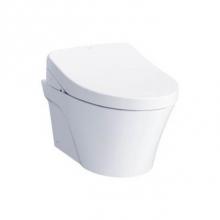 Toto CWT426CMFG#WH - AP Wall-Hung Elongated Toilet and DuoFit® In-Wall 0.9 and 1.28 GPF Tank System with Copper Su