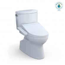 Toto MW4743074CEFG#01 - Toto® Washlet+® Vespin® II Two-Piece Elongated 1.28 Gpf Toilet And Washlet+® C