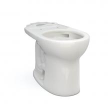 Toto C775CEFG#11 - Toto® Drake® Round Tornado Flush® Toilet Bowl With Cefiontect®, Colonial White