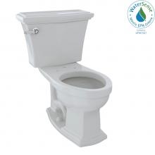 Toto CST784EF#11 - Eco Clayton® Two-Piece Elongated 1.28 GPF Universal Height Toilet, Colonial White