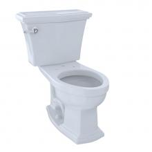 Toto CST784SF#01 - Clayton® Two-Piece Elongated 1.6 GPF Universal Height Toilet, Cotton White