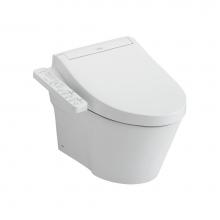 Toto CWT4263074CMFG#MS - Toto® Washlet®+ Ap Wall-Hung Elongated Toilet And Washlet C2 And Duofit® In-Wall 0.