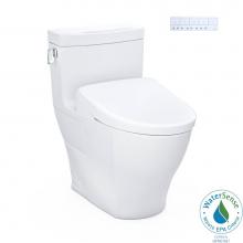 Toto MW6244736CEFG#01 - TOTO WASHLET plus Legato One-Piece Elongated 1.28 GPF Toilet and Contemporary WASHLET S7A Contempo