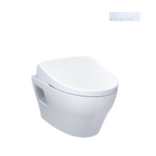 Toto CWT4284726CMFG#MS - WASHLET®+ EP Wall-Hung Elongated Toilet with S7 Contemporary Bidet Seat and DuoFit® In-W