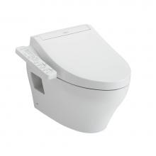 Toto CWT4283074CMFG#MS - Toto® Washlet®+ Ep Wall-Hung Elongated Toilet And Washlet C2 Bidet Seat And Duofit®