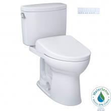Toto MW4544736CEFG#01 - TOTO WASHLET plus Drake II Two-Piece Elongated 1.28 GPF Toilet and WASHLET plus S7A Contemporary B