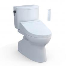 Toto MW4743084CUFG#01 - Toto® Washlet+® Vespin® II 1G® Two-Piece Elongated 1.0 Gpf Toilet And Washlet+