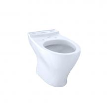 Toto CT412F.10#01 - TOTO Aquia Universal Height Elongated Toilet Bowl for 10 Inch Rough-In, Cotton White - CT412F