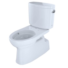 Toto CST474CEFRG#01 - Vespin® II Two-Piece Elongated 1.28 GPF Universal Height Skirted Toilet with CEFIONTECT and R