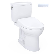 Toto MW4544736CUFGA#01 - WASHLET®+ Drake® II 1G® Two-Piece Elongated 1.0 GPF Toilet with Auto Flush WASHLET&