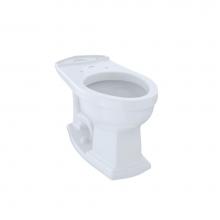 Toto C784EF#01 - Toto® Eco Clayton® And Clayton® Universal Height Elongated Toilet Bowl, Cotton Whit