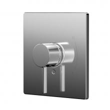 Toto TBV02801U#CP - Toto® Square Pressure Balance Valve Shower Trim, Polished Chrome