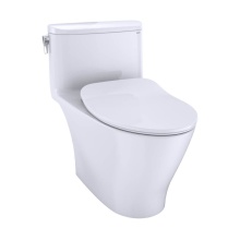 Toto MS642234CEFG#01 - Nexus® One-Piece Elongated 1.28 GPF Universal Height Toilet with CEFIONTECT and SS234 SoftClo