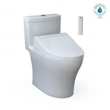 Toto MW6463084CEMFGN#01 - Toto® Washlet®+ Aquia® Iv One-Piece Elongated Dual Flush 1.28 And 0.9 Gpf Toilet An