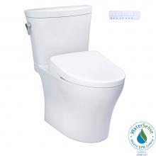 Toto MW4484736CEMFGN#01 - TOTO WASHLET plus Aquia IV Arc Two-Piece Elongated Dual Flush 1.28 and 0.9 GPF Toilet with S7A Con
